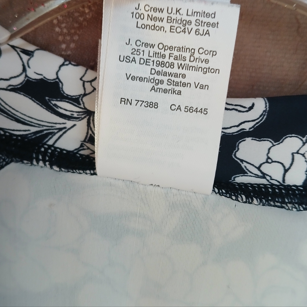 💎 Re-imagined J. Crew Women's Long-sleeve Rash Guard Mixed Magnolia #0289 - Picture 6 of 13